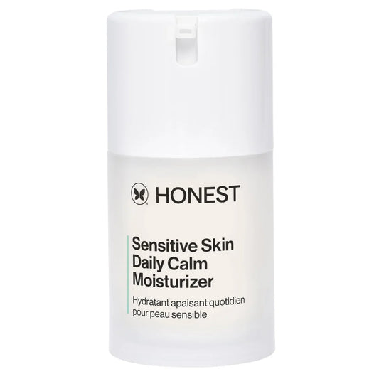 Honest Beauty Sensitive Skin Daily Calm Moisturizer with Hyaluronic Acid and Allantoin - 1.7 fl oz: Face Cream, Unscented, Paraben-Free