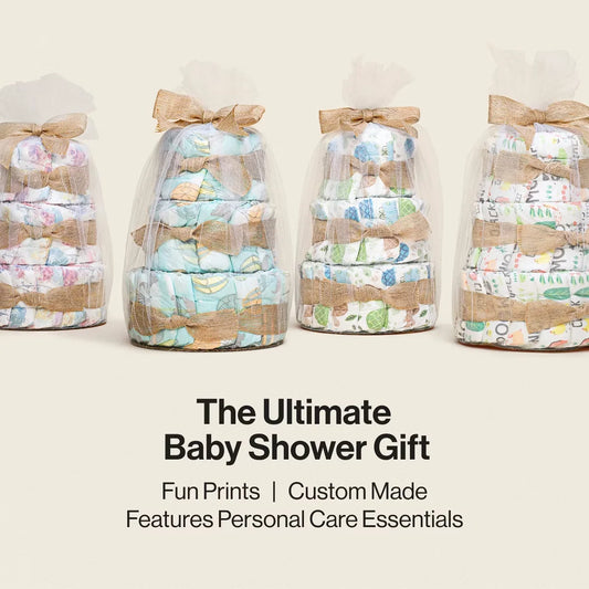 The Honest Company Clean Conscious Diaper Cake - Above It All - 39ct