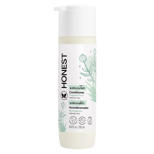 The Honest Company Sensitive Conditioner - Fragrance Free - 10 fl oz: Basic Conditioning, Cream, Daily Use